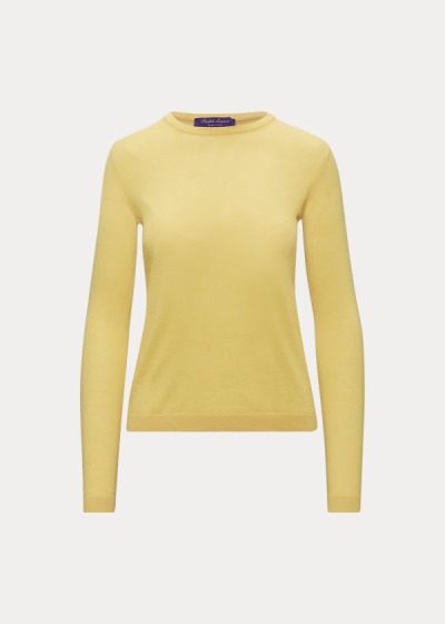 Women's Ralph Lauren Cashmere Crewneck Sweater | 864531EOA